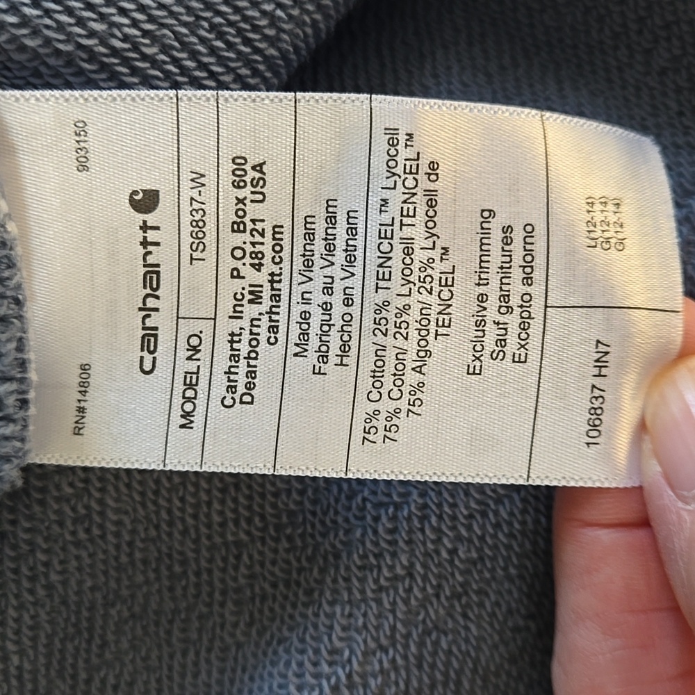 Carhartt Loose Fit Full Zip Jacket - NWOT - Picture 7 of 9